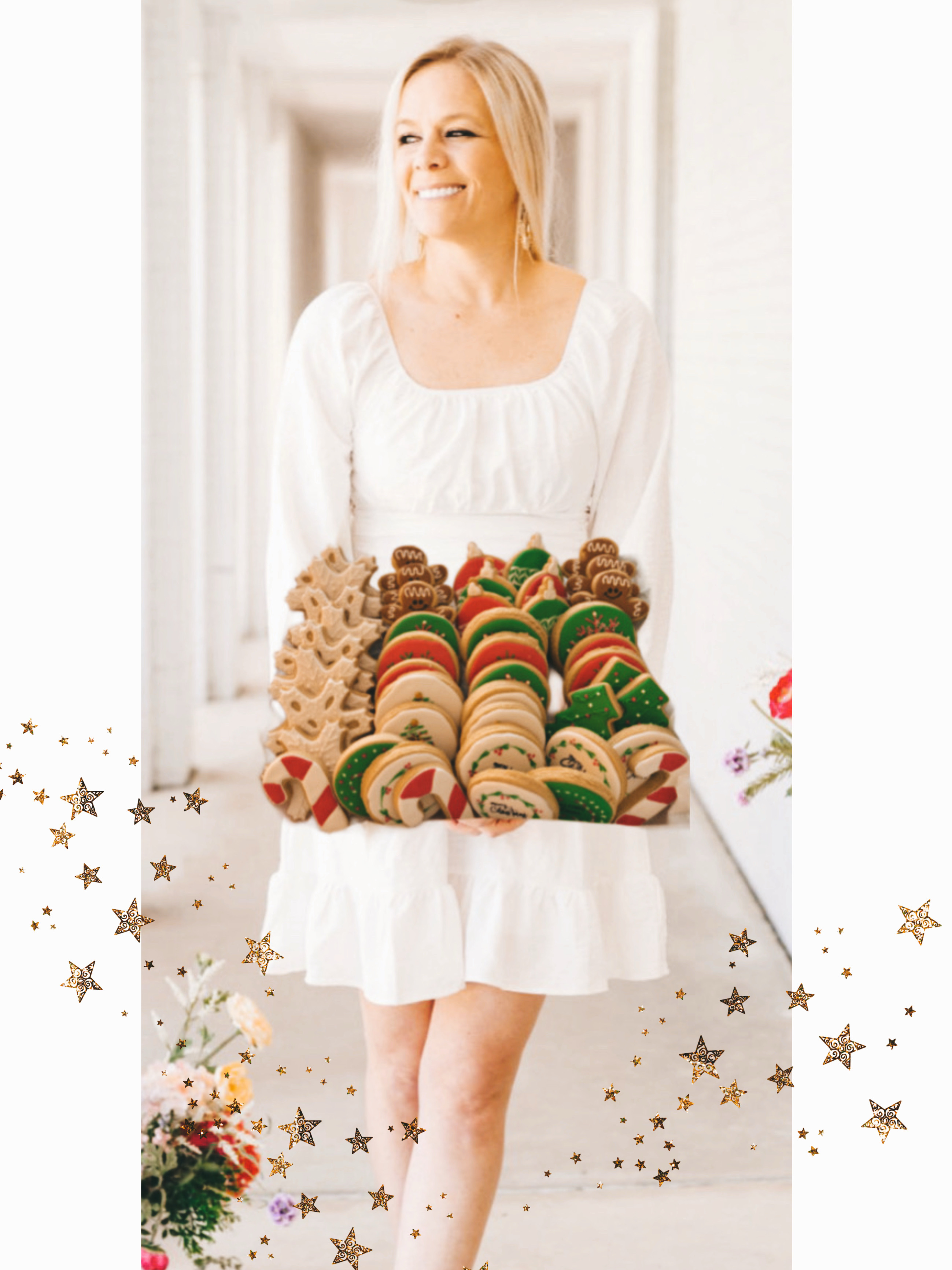 Steph with Cookies 