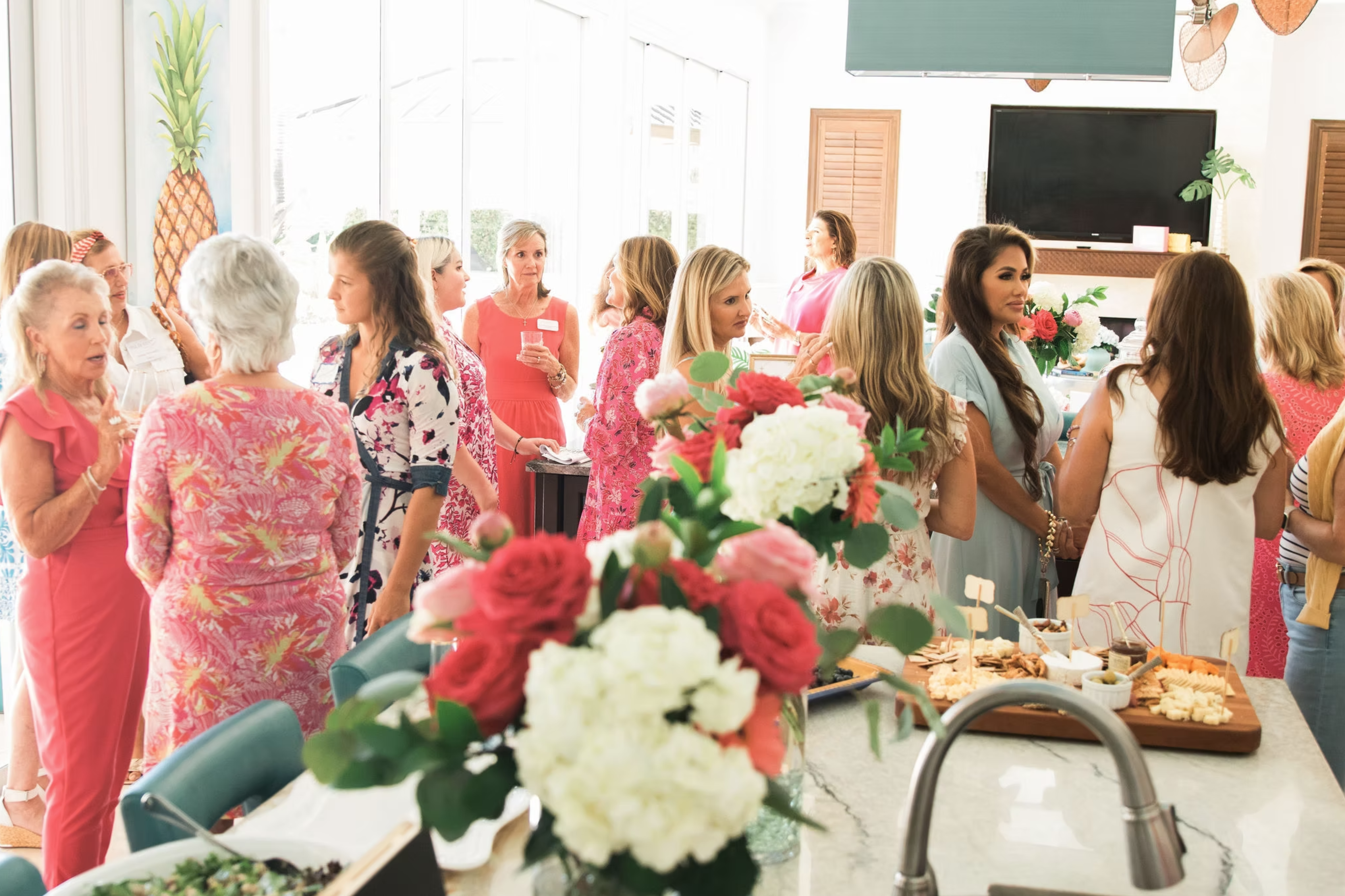 Women gathering
