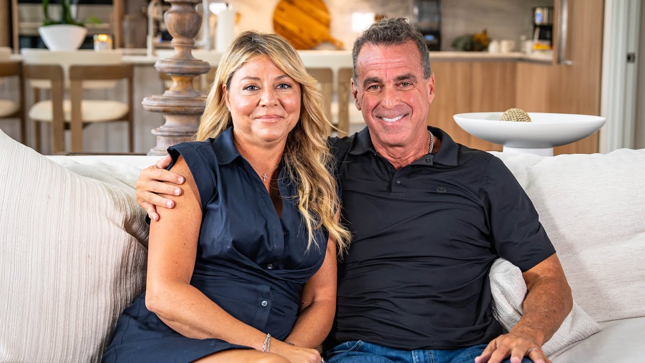 Man and Woman sitting on couch